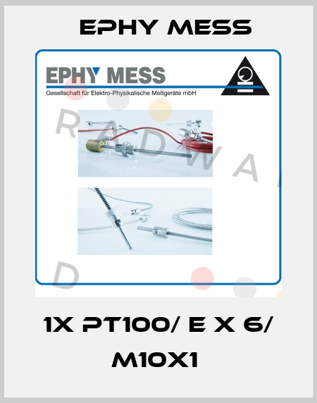 1X PT100/ E X 6/ M10X1  Ephy Mess