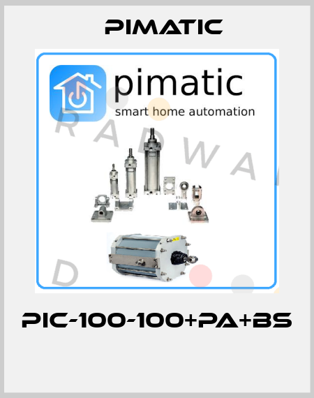 PIC-100-100+PA+BS  Pimatic