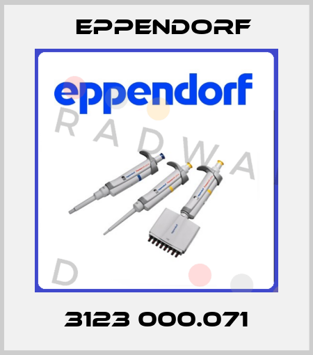 3123 000.071 Eppendorf