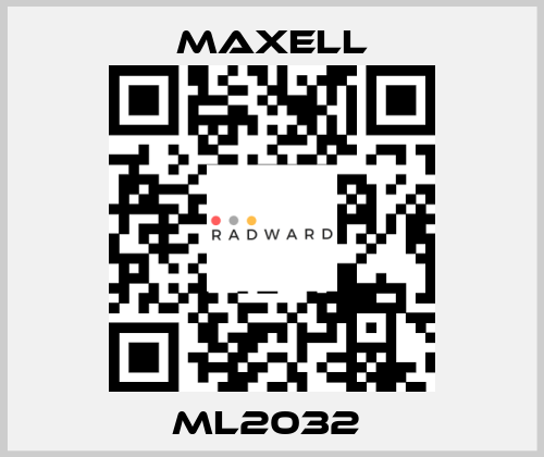 ML2032  MAXELL