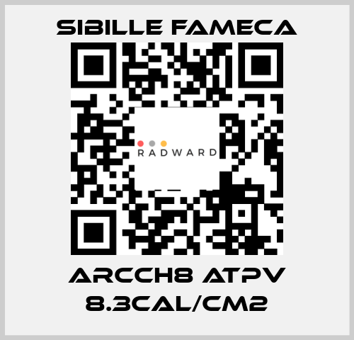ARCCH8 ATPV 8.3CAL/CM2 Sibille Fameca