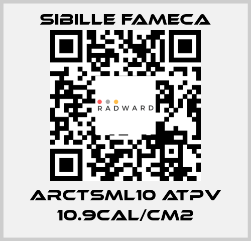 ARCTSML10 ATPV 10.9CAL/CM2 Sibille Fameca