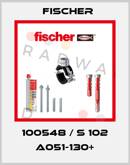 100548 / S 102 A051-130+ Fischer