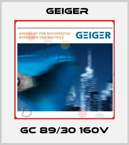 GC 89/30 160v Geiger