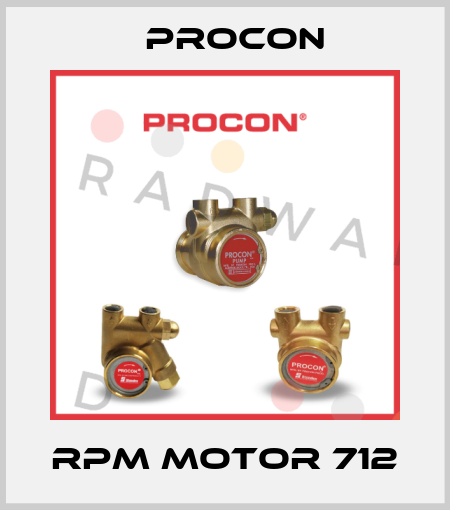 RPM Motor 712 Procon