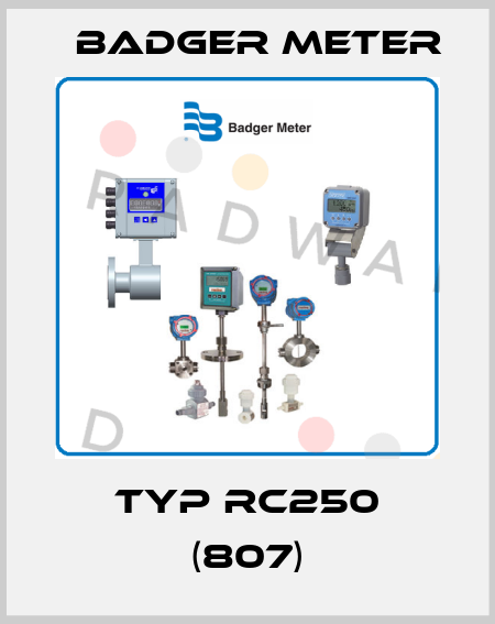 Typ RC250 (807) Badger Meter