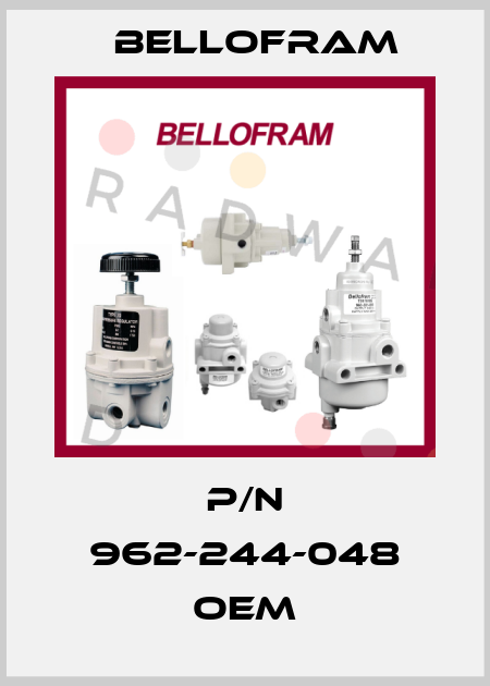 P/N 962-244-048 OEM Bellofram