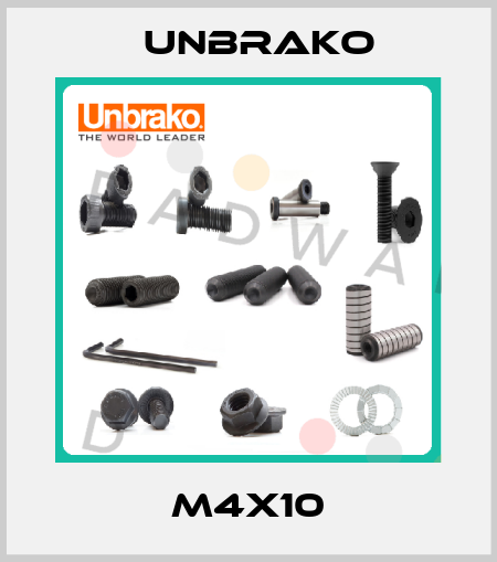 M4X10 Unbrako