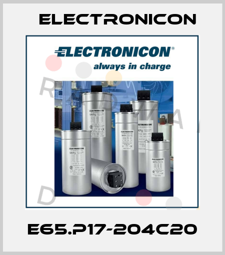 E65.P17-204C20 Electronicon