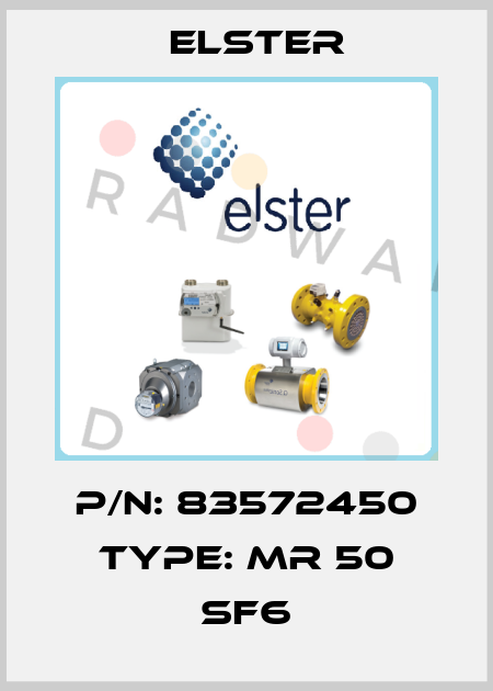 P/N: 83572450 Type: MR 50 SF6 Elster
