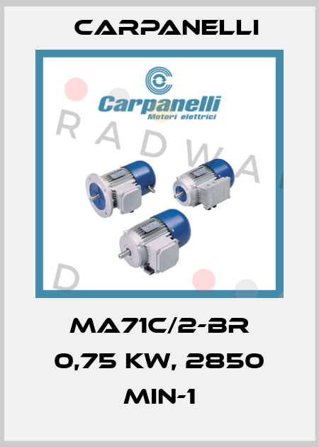 MA71C/2-BR 0,75 KW, 2850 MIN-1 Carpanelli
