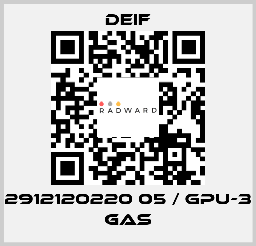 2912120220 05 / GPU-3 Gas Deif