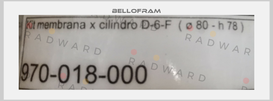 970-018-000 Bellofram