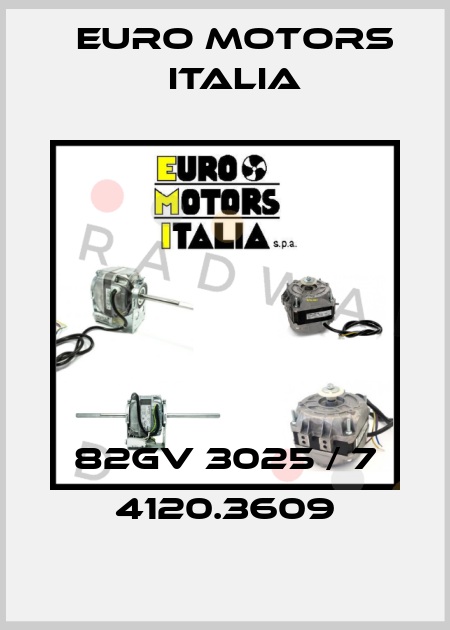 82GV 3025 / 7 4120.3609 Euro Motors Italia