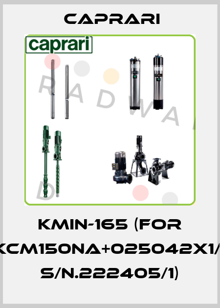 KMIN-165 (for KCM150NA+025042X1/1 s/n.222405/1) CAPRARI 