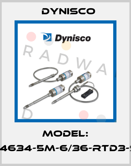 Model: TPT4634-5M-6/36-RTD3-SIL2 Dynisco