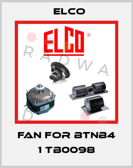 Fan for BTNB4 1 TB0098 Elco