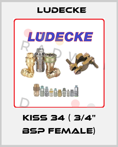 KISS 34 ( 3/4" BSP FEMALE) Ludecke