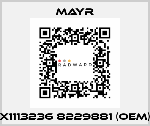 X1113236 8229881 (OEM) Mayr