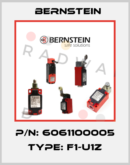 P/N: 6061100005 Type: F1-U1Z Bernstein