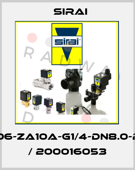 L127V06-ZA10AF1-G1/4-DN8.0-24VDC Sirai