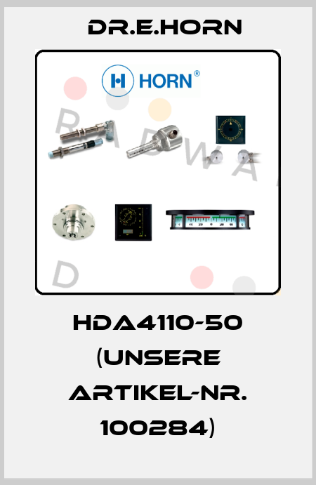 HDA4110-50 (Unsere Artikel-Nr. 100284) Dr.E.Horn