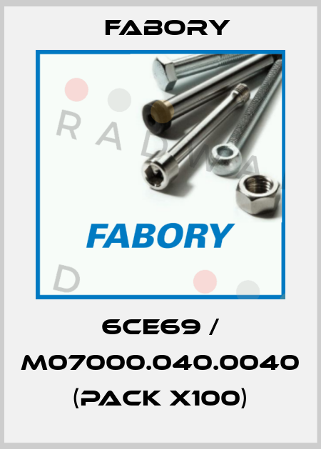6CE69 / M07000.040.0040 (pack x100) Fabory