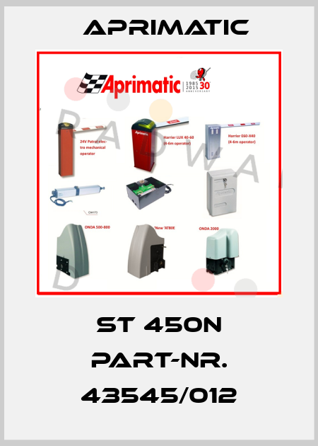 ST 450N Part-Nr. 43545/012 Aprimatic
