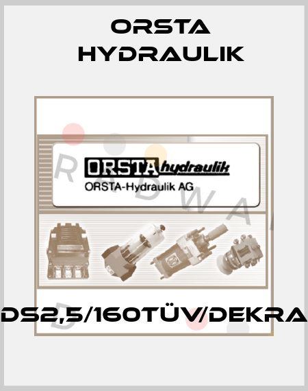 DS2,5/160TÜV/Dekra Orsta Hydraulik