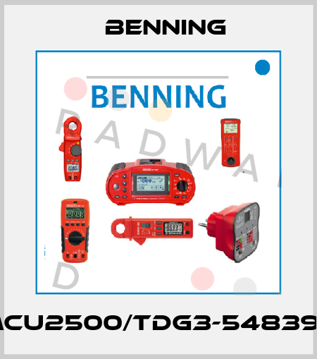 MCU2500/TDG3-548395 Benning