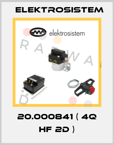 20.000841 ( 4Q HF 2D ) Elektrosistem