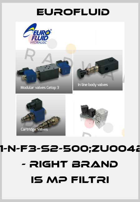 RL-G1-N-F3-S2-500;ZU0042053 - right brand is Mp Filtri Eurofluid