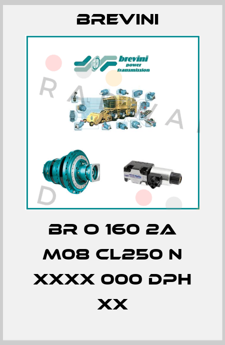 BR O 160 2A M08 CL250 N XXXX 000 DPH XX Brevini