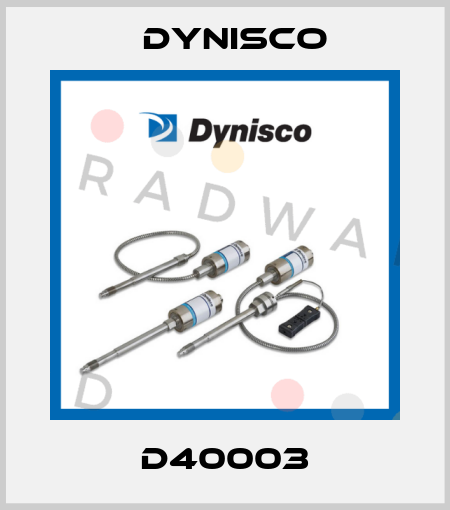 D40003 Dynisco