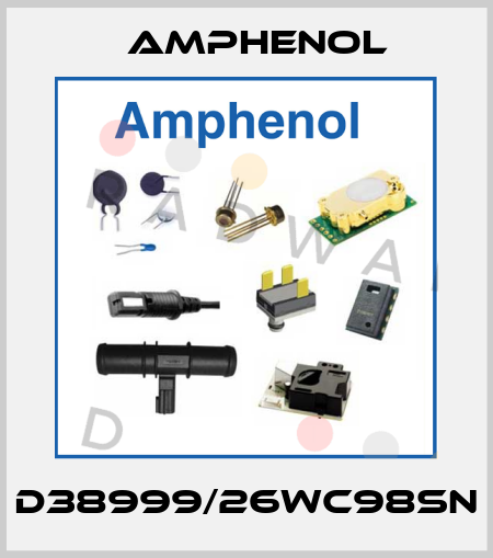 D38999/26WC98SN Amphenol
