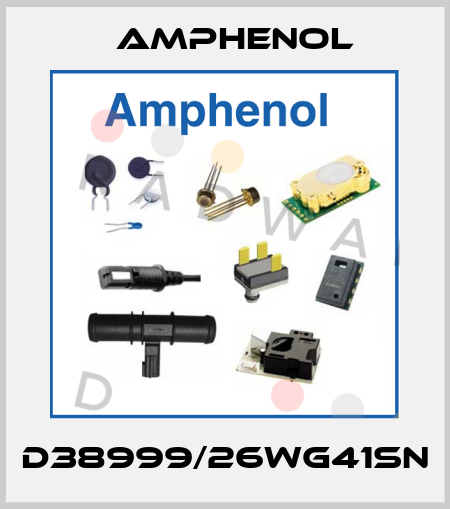 D38999/26WG41SN Amphenol