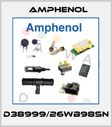 D38999/26WB98SN Amphenol