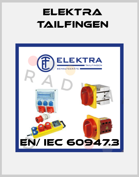 EN/ IEC 60947.3 Elektra Tailfingen