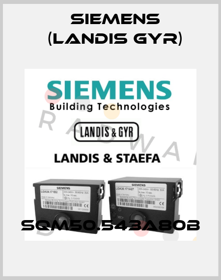 SQM50.543A80B Siemens (Landis Gyr)