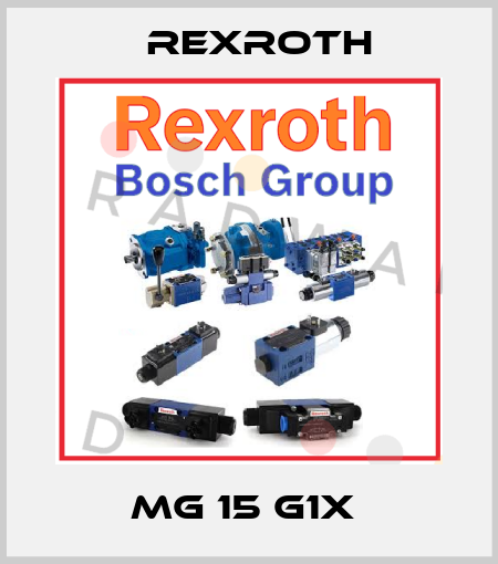 MG 15 G1X  Rexroth