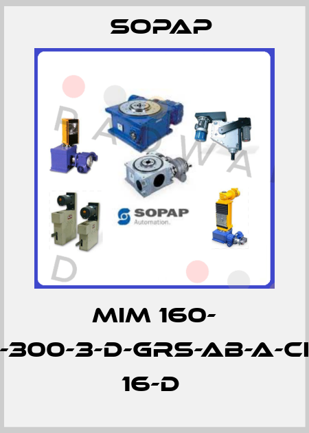 MIM 160- 4-300-3-D-GRS-AB-A-CE- 16-D  Sopap