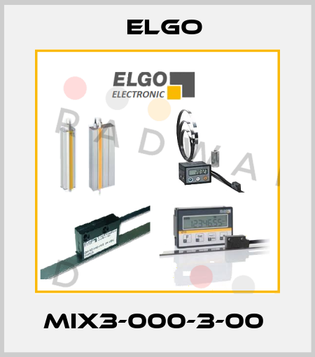 MIX3-000-3-00  Elgo