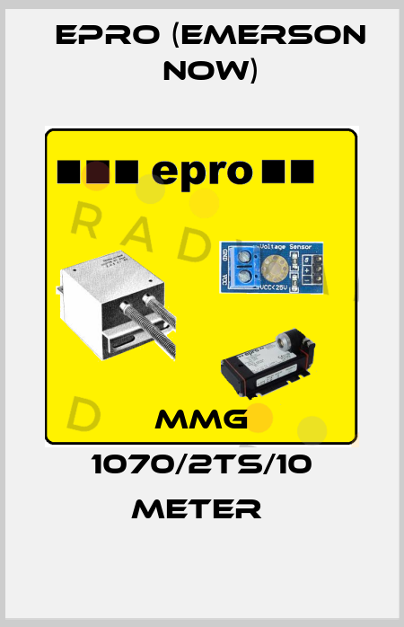 MMG 1070/2TS/10 METER  Epro (Emerson now)