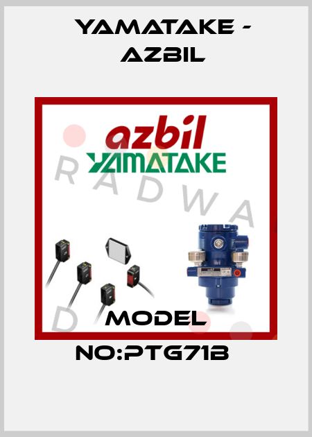 MODEL NO:PTG71B  Yamatake - Azbil