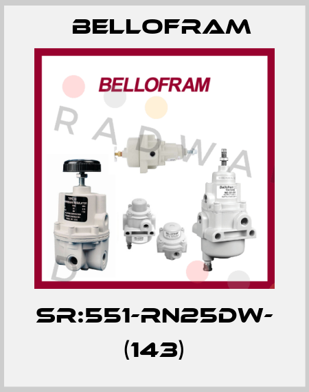 SR:551-RN25DW- (143) Bellofram