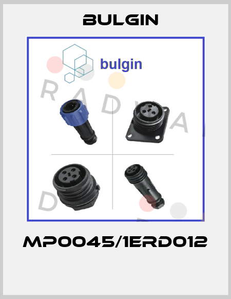 MP0045/1ERD012  Bulgin