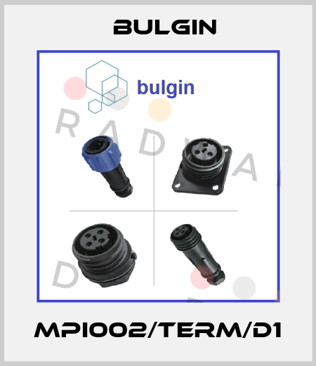 MPI002/TERM/D1 Bulgin