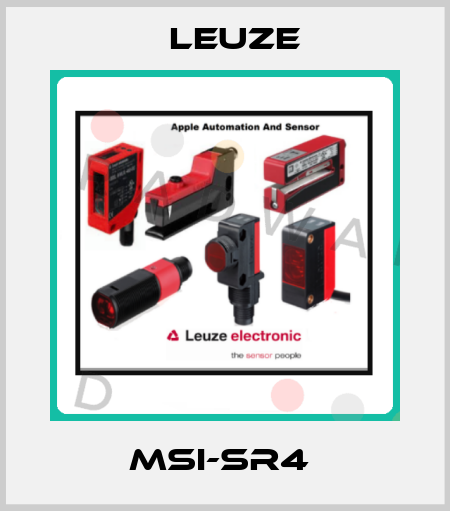 MSI-SR4  Leuze