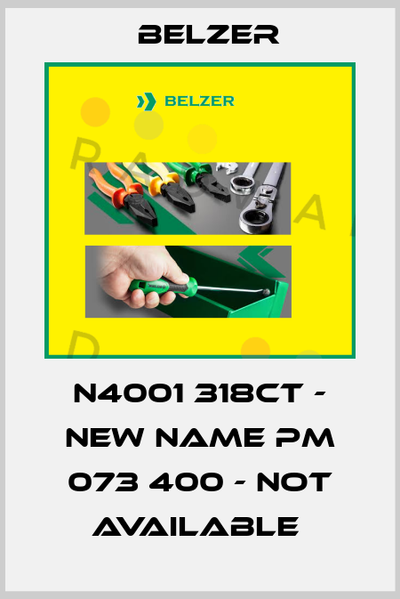 N4001 318CT - NEW NAME PM 073 400 - NOT AVAILABLE  Belzer