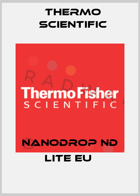 NANODROP ND LITE EU  Thermo Scientific